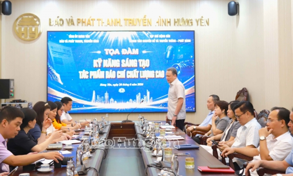 Tọa đàm kỹ năng sáng tạo tác phẩm báo chí chất lượng cao