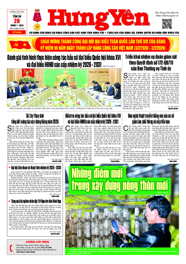 B&aacute;o in ng&agrave;y 28.1.2026