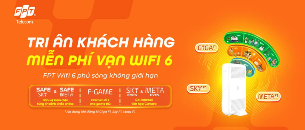 Lắp Mạng Internet FPT WiFi 6: Kỷ nguy&ecirc;n kết nối si&ecirc;u tốc v&agrave; ổn định 2026