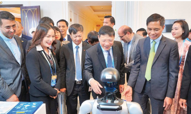 Các gian hàng triển lãm tại Diễn đàn khởi nghiệp sáng tạo quốc gia lần thứ 7-Quảng Ninh 2025. (Ảnh: Sở Khoa học và Công nghệ Quảng Ninh)