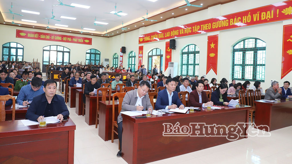 Các đại biểu dự hội nghị.