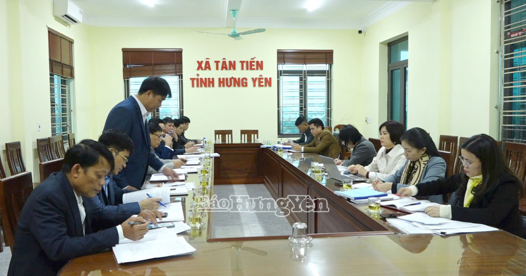 Đoàn giám sát của Ban Thường trực Ủy ban MTTQ Việt Nam tỉnh tiến hành giám sát công tác bầu cử đại biểu Quốc hội khóa XVI và đại biểu HĐND các cấp nhiệm kỳ 2026 – 2031 tại xã Tân Tiến.