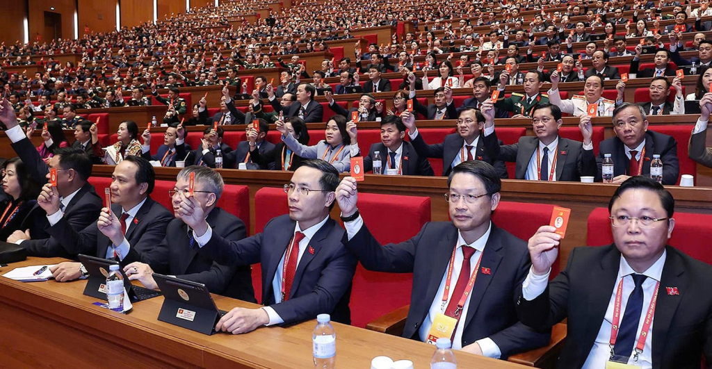 Đại biểu tham dự Đại hội.