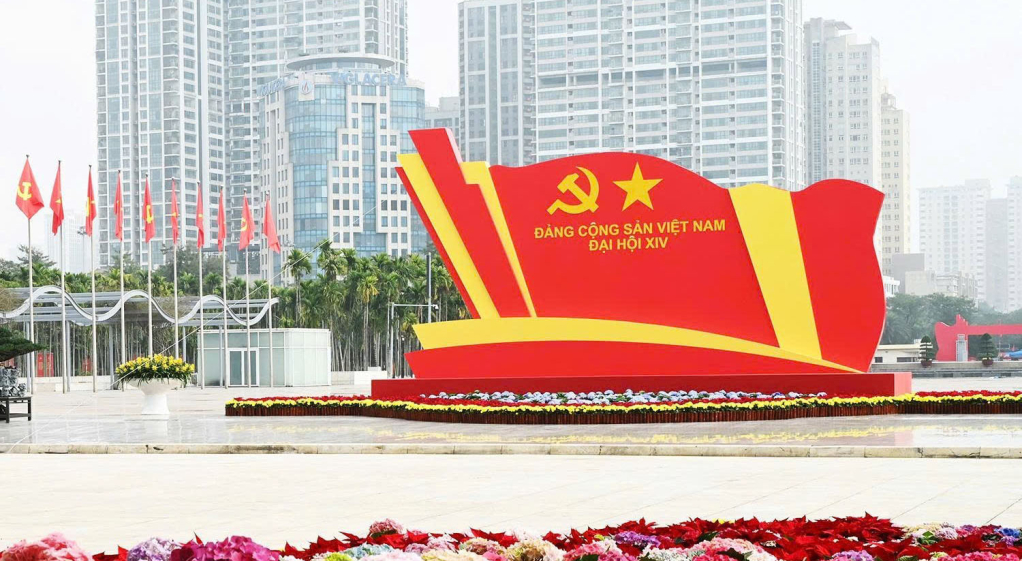 Trung tâm Hội nghị quốc gia, nơi diễn ra Đại hội XIV của Đảng.