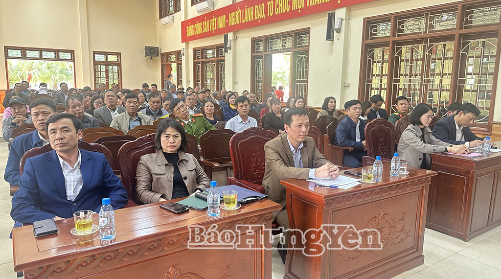 Các đại biểu dự hội nghị.