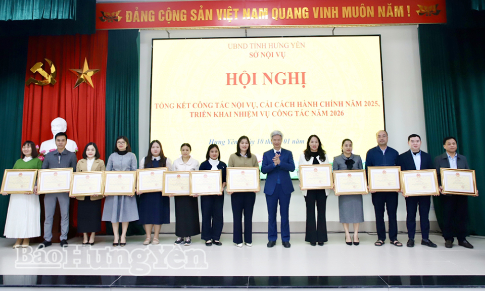 Triển khai nhiệm vụ c&ocirc;ng t&aacute;c nội vụ, cải c&aacute;ch h&agrave;nh ch&iacute;nh năm 2026