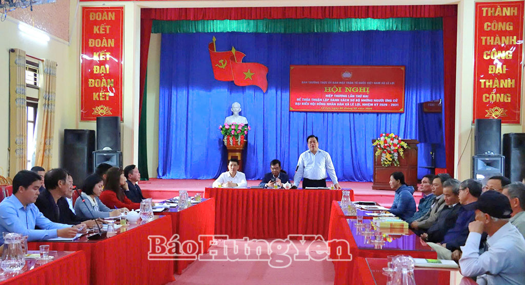 Các đại biểu dự hội nghị.