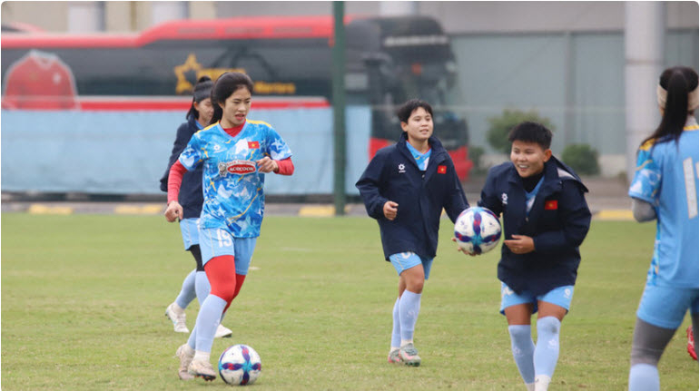 Đội tuyển nữ Việt Nam tăng tốc chuẩn bị cho V&ograve;ng chung kết ch&acirc;u &Aacute; 2026