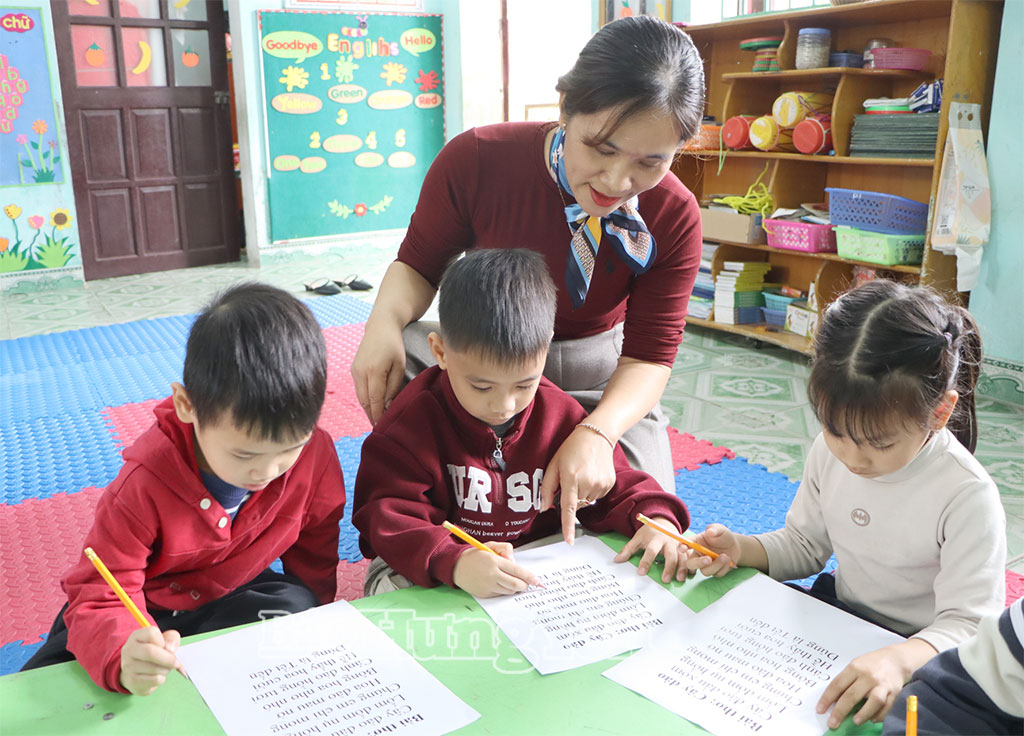 Từng bước khắc phục lỗi ph&aacute;t &acirc;m L &ndash; N trong trường mầm non