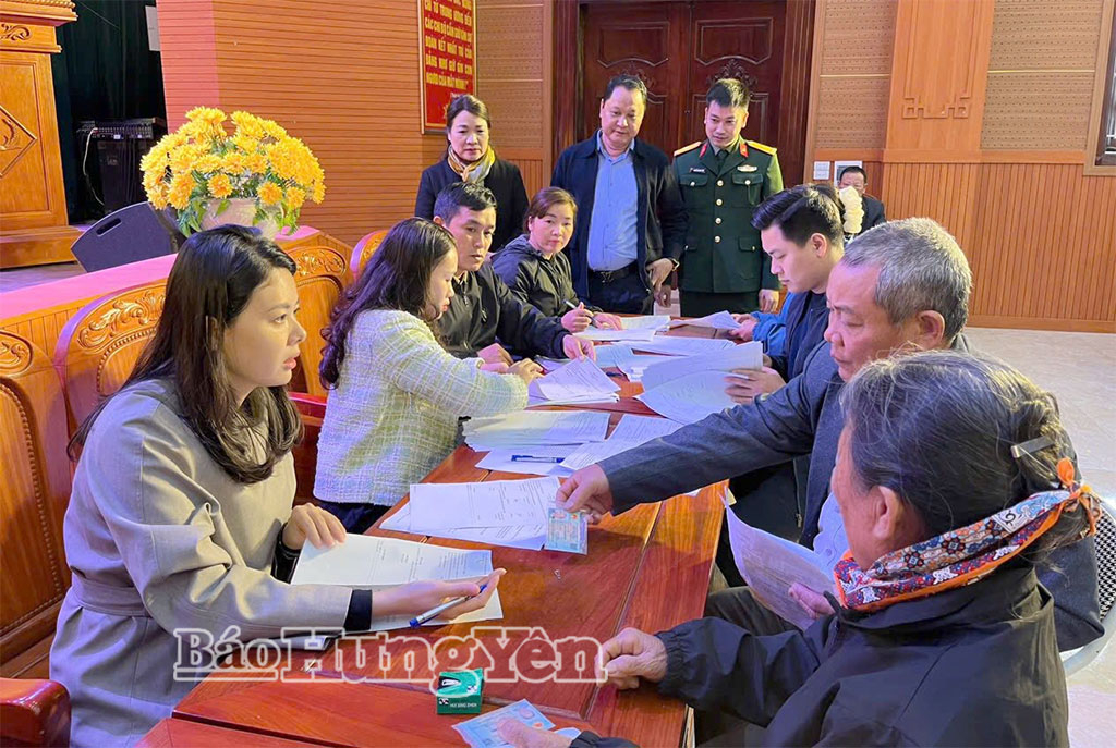 Xã Chí Minh chi trả tiền bồi thường, hỗ trợ khi Nhà nước thu hồi đất để thực hiện dự án HPA1-24 (giai đoạn 1).