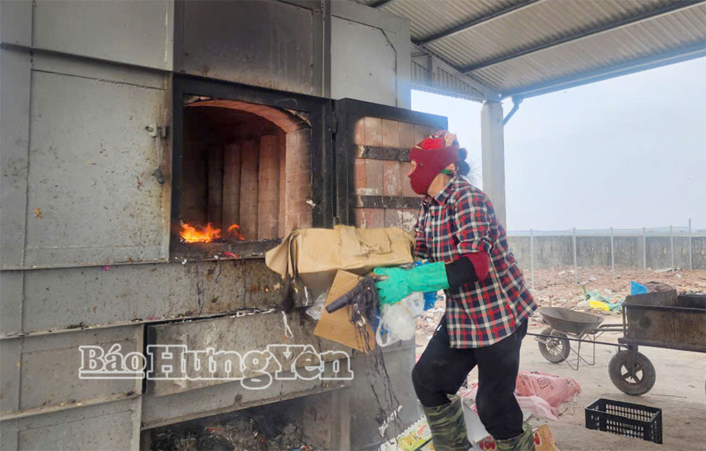 Rác thải được đốt triệt để tại Khu xử lý rác thải sinh hoạt Đông Minh.