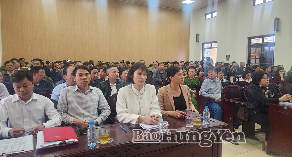 Các đại biểu dự hội nghị tập huấn.