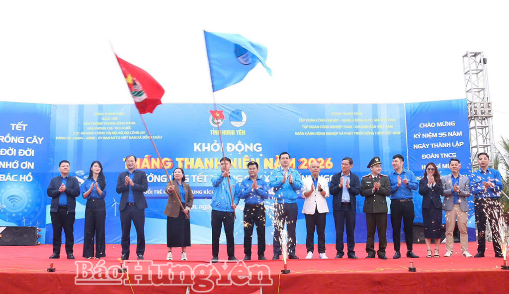 Khởi động Th&aacute;ng Thanh ni&ecirc;n v&agrave; hưởng ứng Tết trồng c&acirc;y Xu&acirc;n B&iacute;nh Ngọ năm 2026
