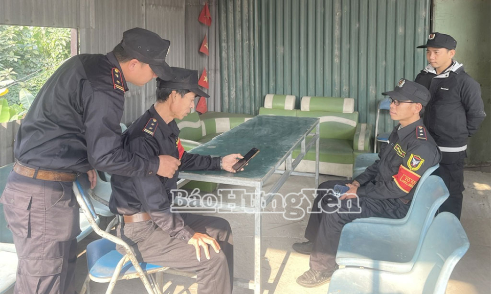 Hiệu quả hoạt động của Tổ tự quản an ninh trật tự th&ocirc;n Đồng Chung