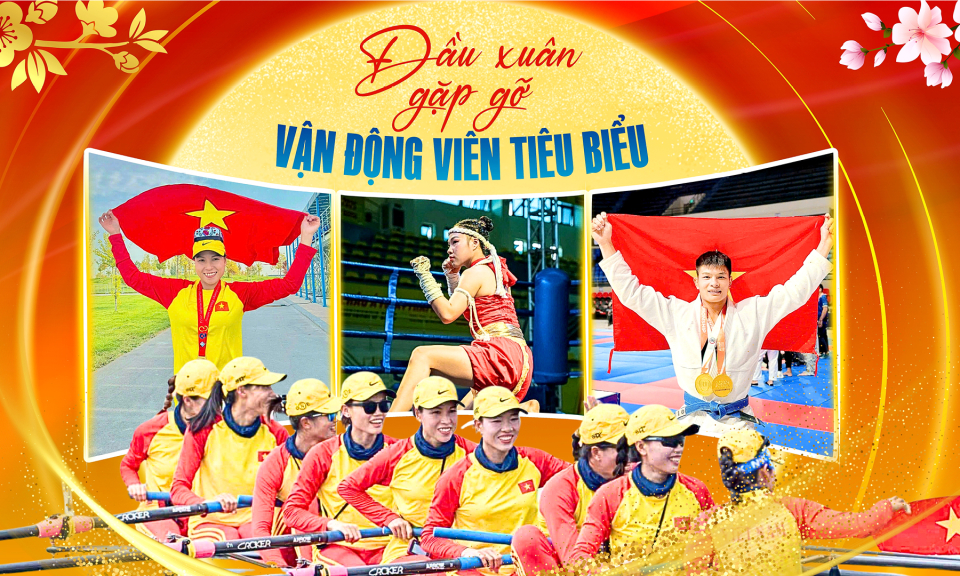 Đầu xu&acirc;n gặp gỡ vận động vi&ecirc;n ti&ecirc;u biểu