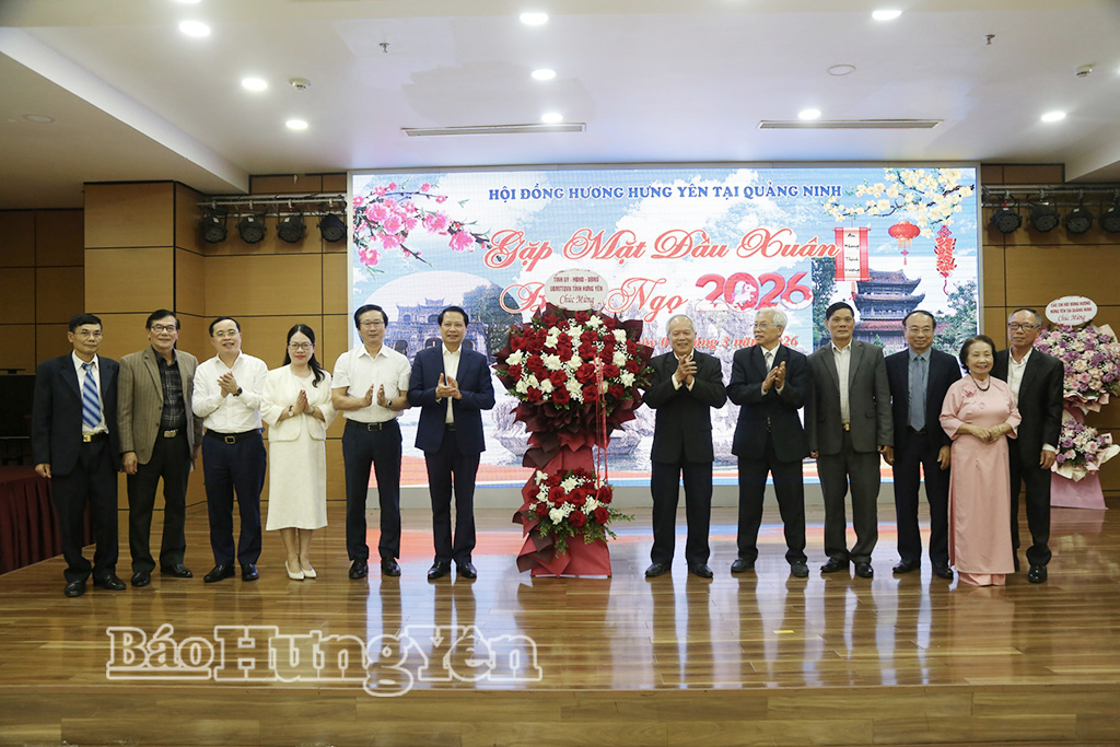 Hội đồng hương Hưng Y&ecirc;n tại tỉnh Quảng Ninh gặp mặt đầu xu&acirc;n