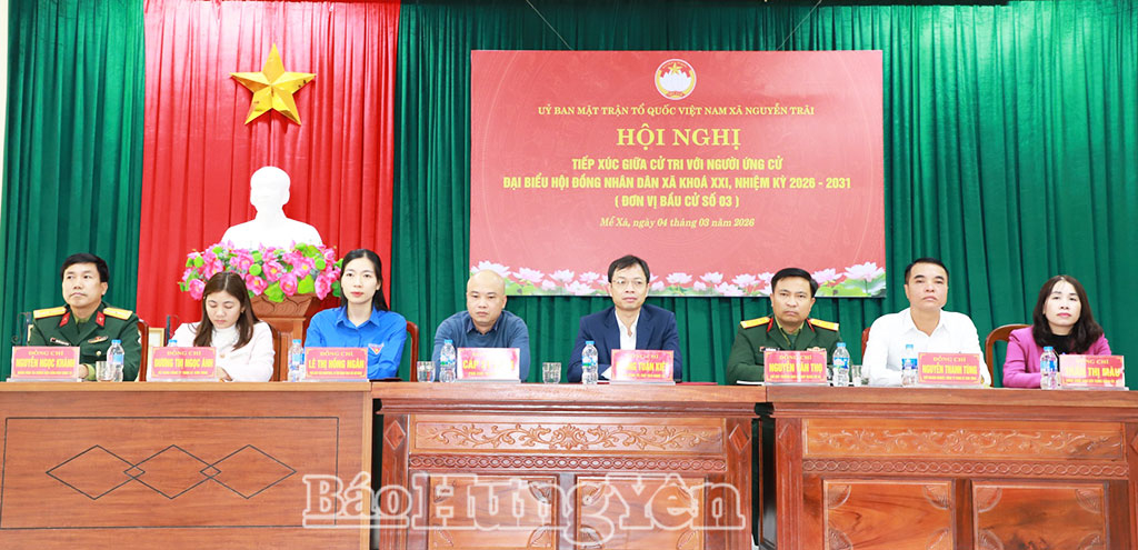 Những người ứng cử đại biểu HĐND xã Nguyễn Trãi tại đơn vị bầu cử số 3.