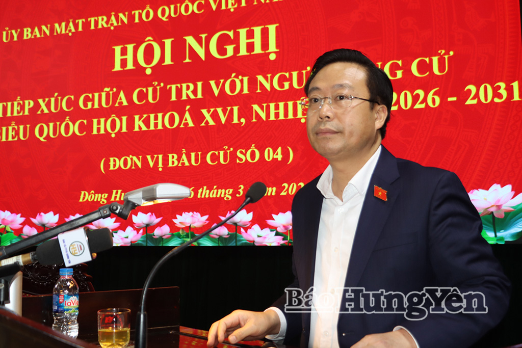 Ông Nguyễn Đại Thắng, Phó Chủ nhiệm Ủy ban Công tác đại biểu của VV88 casino đăng ký trình bày chương trình hành động.