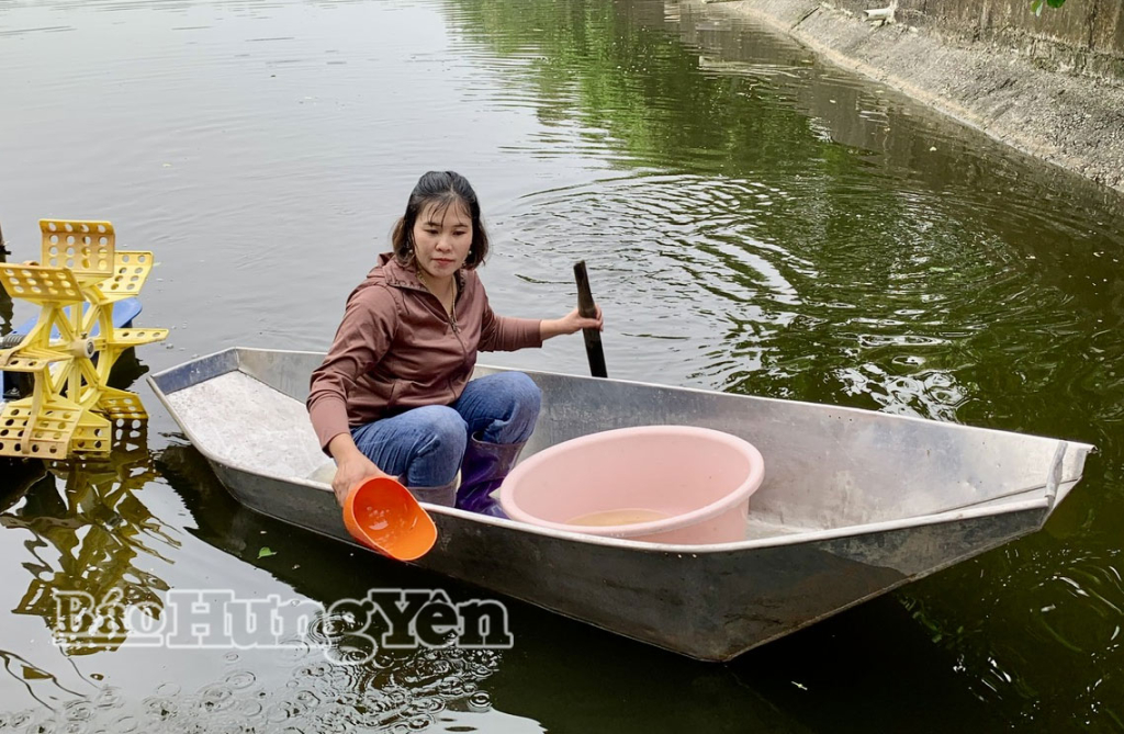 Từ mô hình nuôi thủy sản và trồng cây ăn quả, mỗi năm mang lại cho gia đình chị Tấm thu nhập khoảng 2 tỷ đồng.