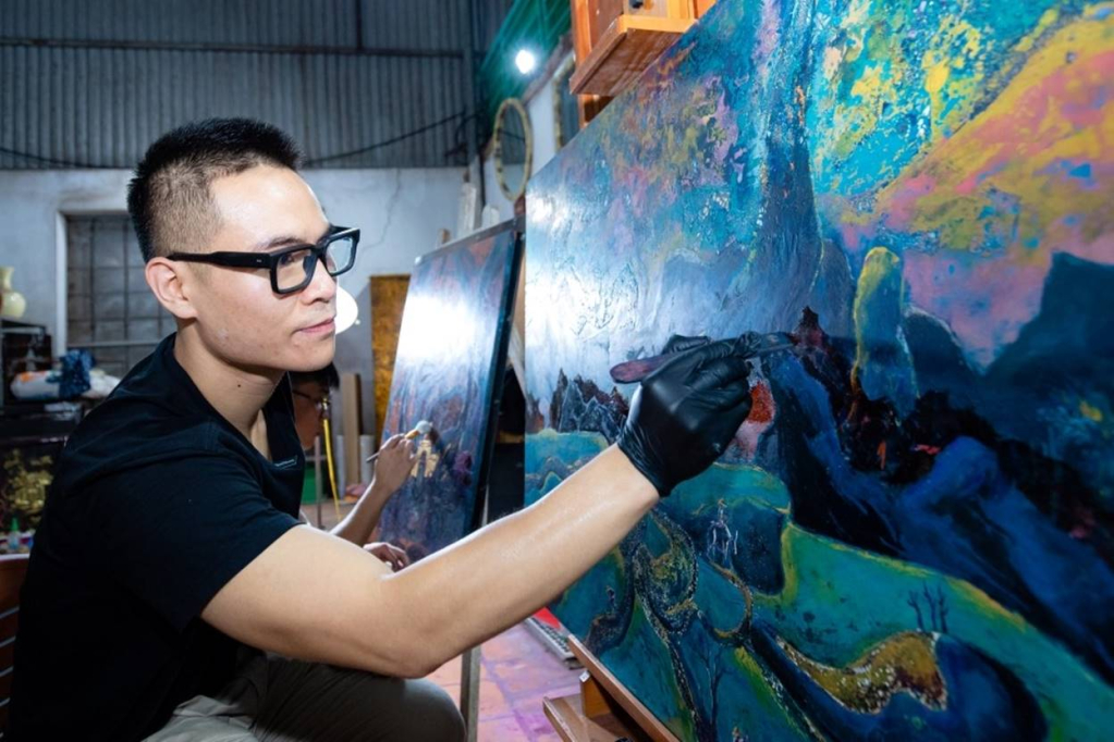 Khám phá vẻ đẹp di sản qua những bức tranh sơn mài đẹp - Báo Hưng Yên ...