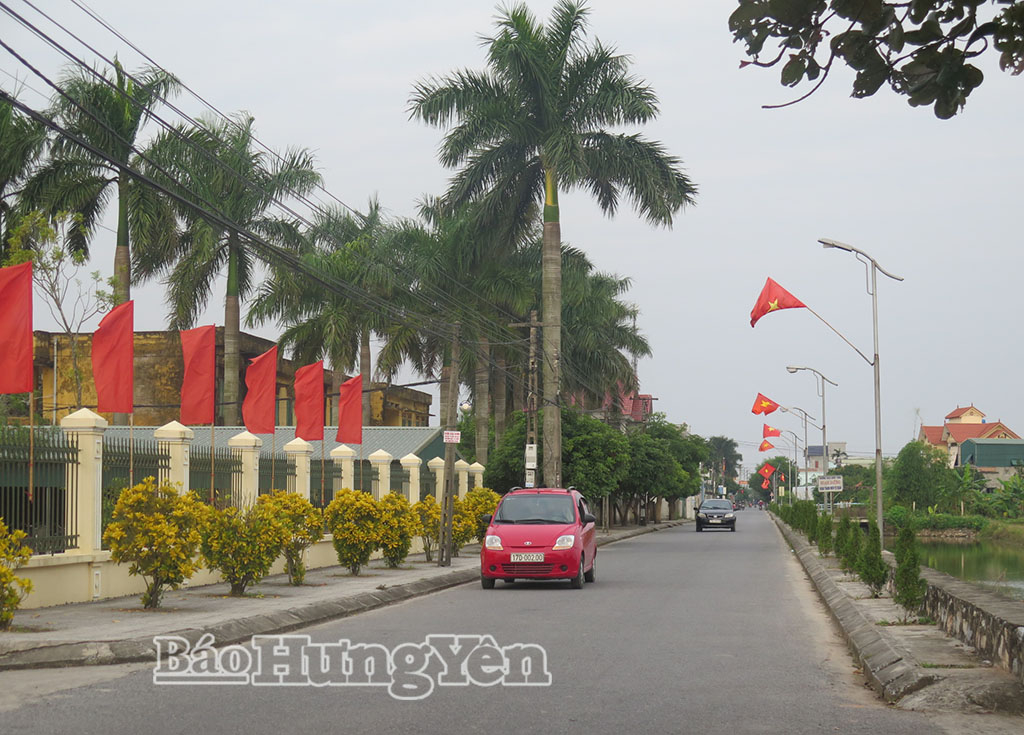 Diện mạo xã Trà Giang hôm nay.