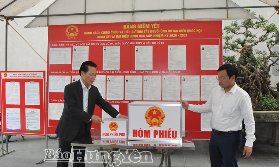 Bảo đảm cơ sở vật chất sẵn s&agrave;ng cho bầu cử
