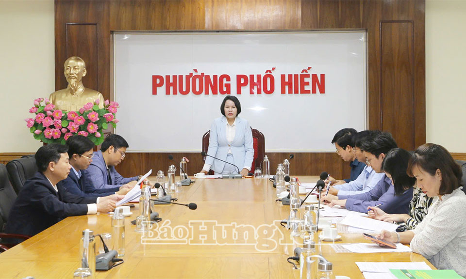 Ban bầu cử số 06 kiểm tra c&ocirc;ng t&aacute;c bầu cử tại c&aacute;c địa phương