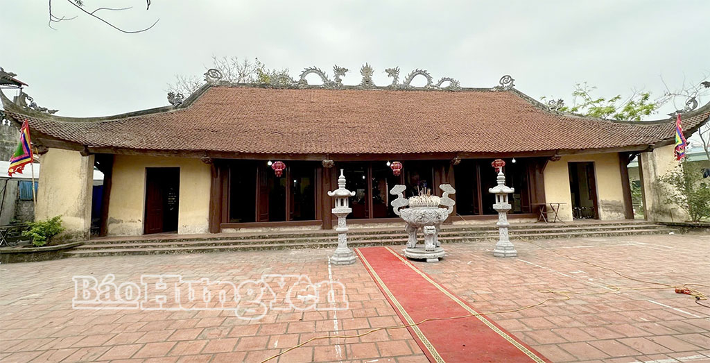 Đình làng Thanh Đặng, xã Lạc Đạo.