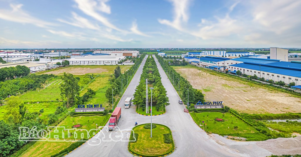 Sau hợp nhất, tỉnh Hưng Yên có quỹ đất lớn để tiếp tục phát triển các khu công nghiệp tập trung.
