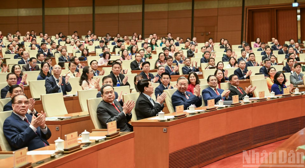 Khai mạc trọng thể Kỳ họp thứ nhất, Quốc hội khóa XVI