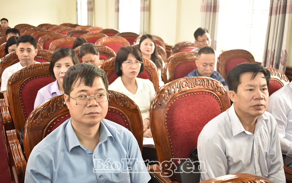 Đại biểu 34 đơn vị MTTQ Việt Nam xã, phường thuộc cụm số 3 dự hội nghị.