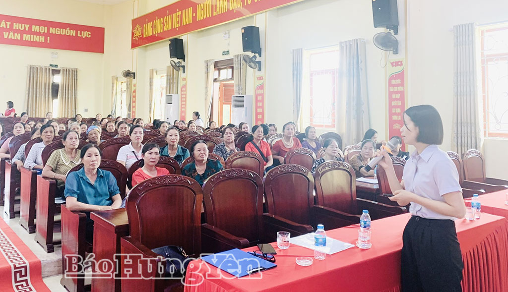 Các đại biểu tại hội nghị tập huấn.