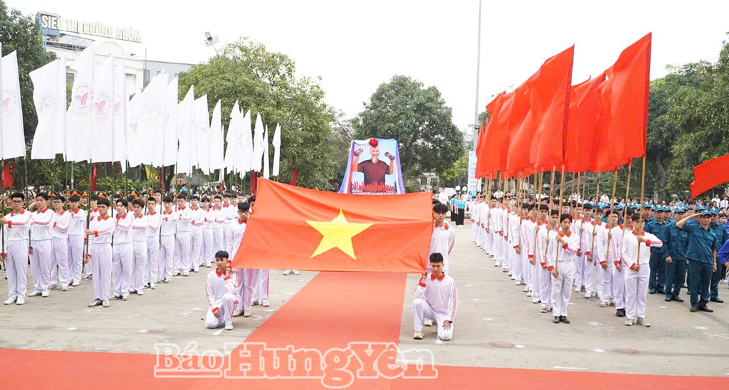 Quang cảnh lễ khai mạc Đại hội.