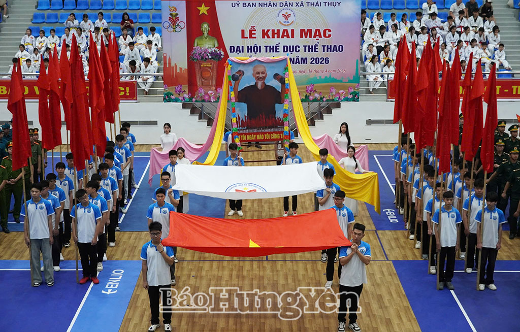 Quang cảnh lễ khai mạc Đại hội.