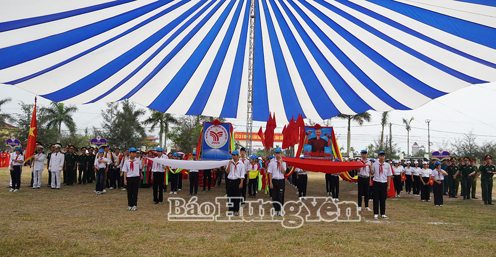 Quang cảnh lễ khai mạc.