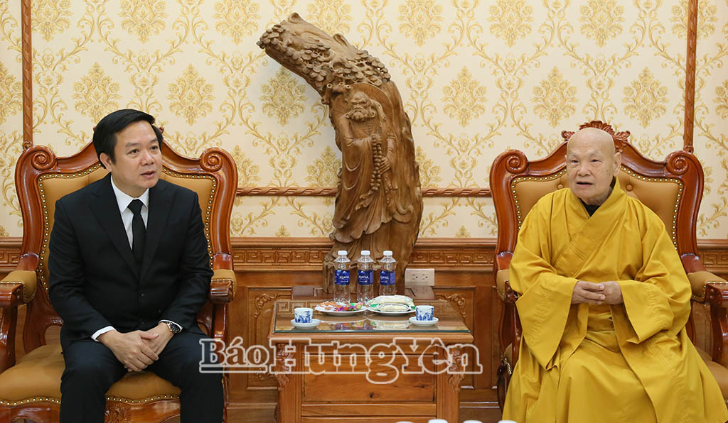 Đồng chí  Phạm Quang Ngọc, Ủy viên Ban Chấp hành Trung ương Đảng, Bí thư Tỉnh ủy gửi lời chia buồn tới Giáo hội Phật giáo Việt Nam, môn đồ pháp quyến, thân quyến cùng toàn thể tăng, ni, Phật tử trong và ngoài tỉnh.