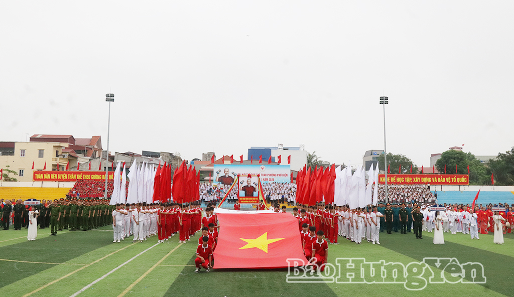 Quang cảnh lễ khai mạc Đại hội.