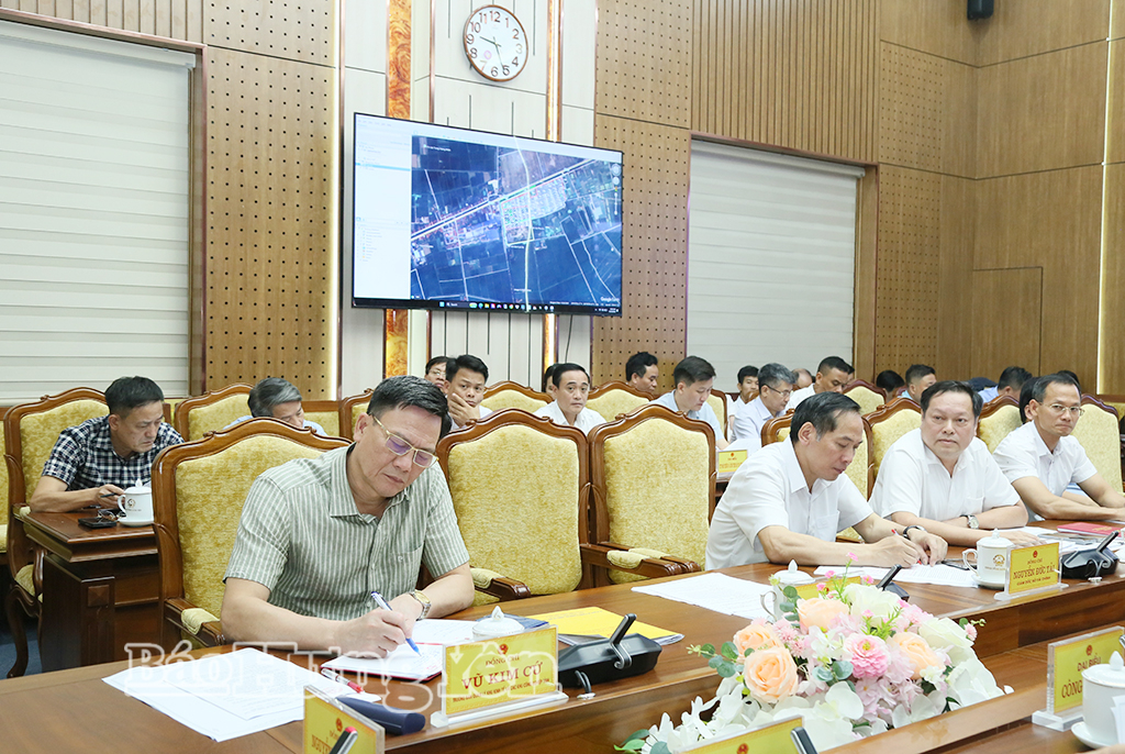 Các đại biểu dự cuộc họp.