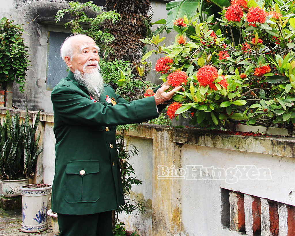 Cựu chiến binh Đoàn Xuân Hoàn(xã Nguyễn Du).