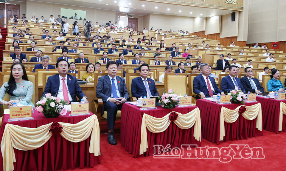 Khai mạc trọng thể kỳ họp thứ nhất, HĐND tỉnh khóa XVIII
