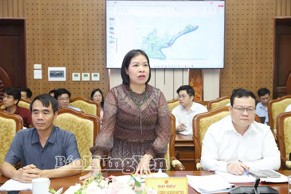 Đại diện nhà đầu tư phát biểu tại cuộc họp.