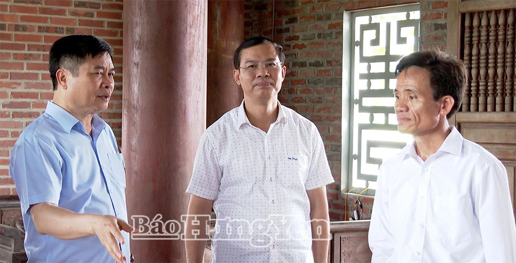 Đồng chí Phạm Văn Nghiêm, Phó Chủ tịch UBND tỉnh chỉ đạo khẩn trương chỉnh trang Khu lưu niệm Danh nhân văn hóa Lê Quý Đôn, chuẩn bị các điều kiện cần thiết chuẩn bị cho Lễ kỷ niệm. 