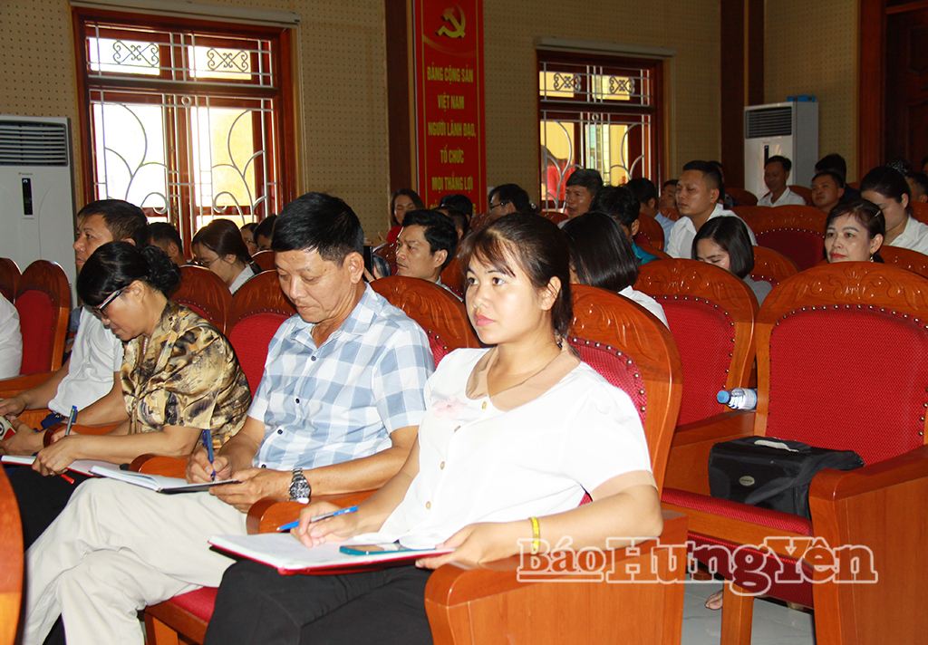 Hội nghị tập huấn nhằm năng cao kỹ năng, nghiệp vụ cho đội ngũ làm công tác tuyên giáo, dân vận ở cơ sở.