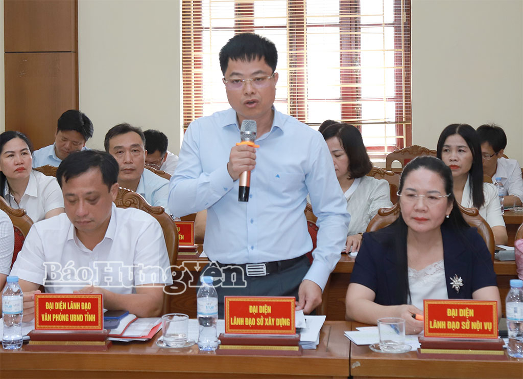 Lãnh đạo Sở Đăng ký nhận khuyến mãi  phát biểu.