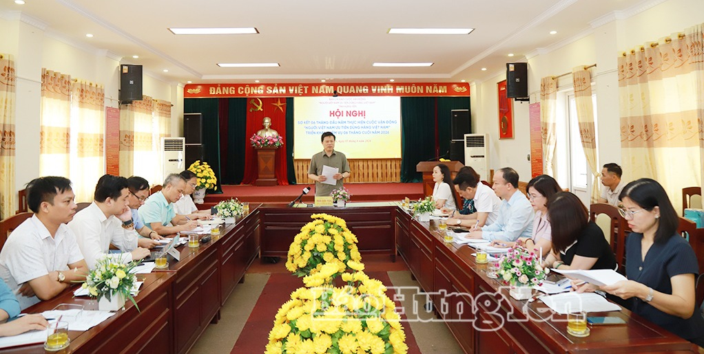 Sơ kết 6 tháng đầu năm 2026 thực hiện Cuộc vận động “Người Việt Nam ưu tiên dùng hàng Việt Nam”