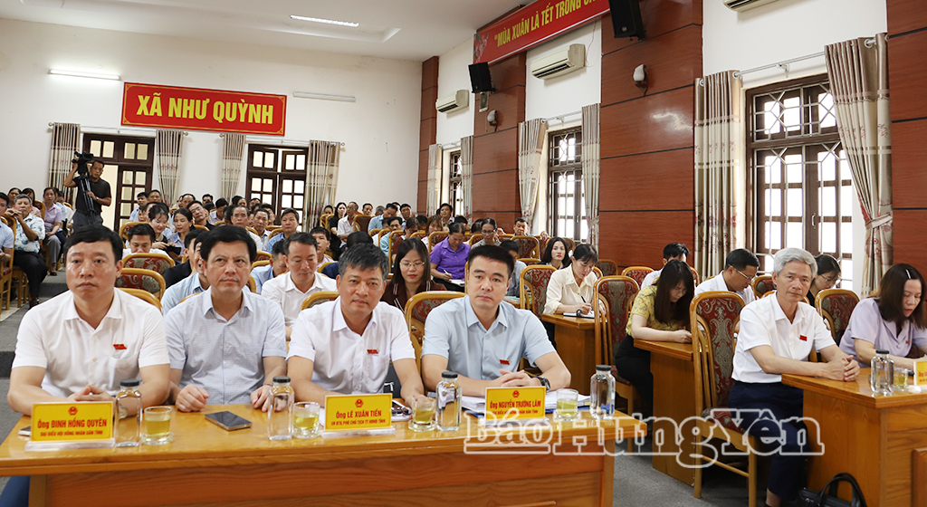 Các đại biểu dự hội nghị.
