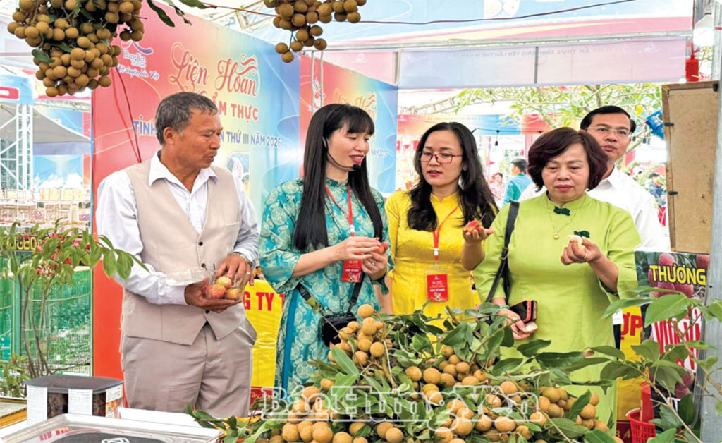 Nhãn chín sớm được giới thiệu tại Liên hoan ẩm thực tỉnh Hưng Yên lần thứ III, năm 2026 tổ chức tại Bảo tàng tỉnh (phường Phố Hiến).