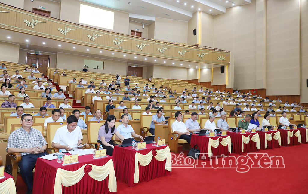 Các đại biểu dự phiên họp.