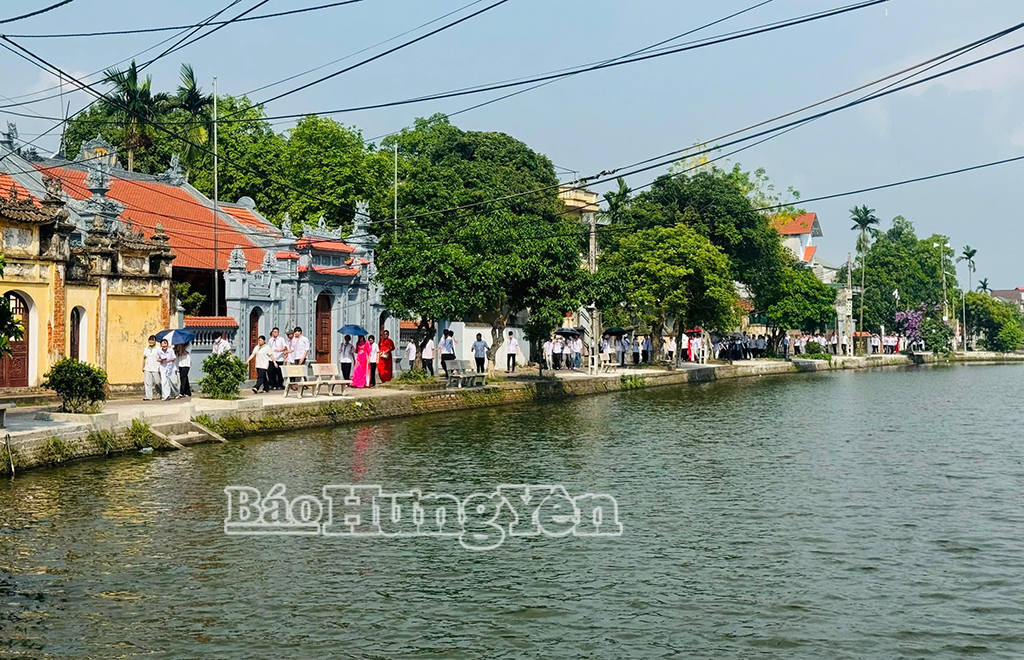 Cảnh quan xã Đại Đồng. Ảnh: Thu Yến 