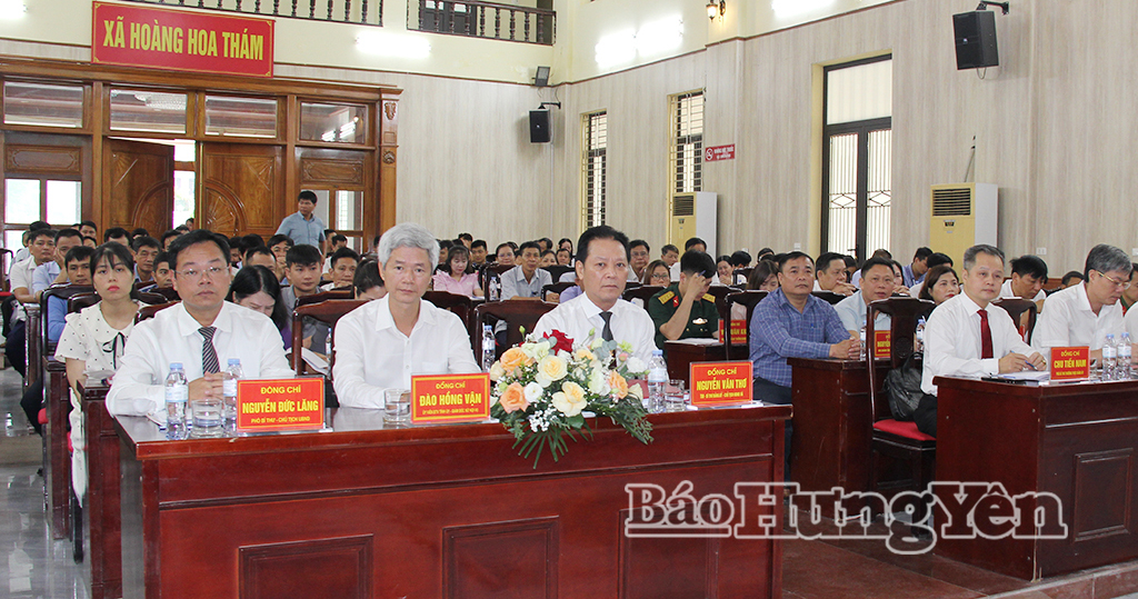 UBND xã Hoàng Hoa Thám vinh danh 30 tập thể, cá nhân xuất sắc lãnh đạo bộ máy của hệ thống chính trị và chính quyền địa phương hai cấp